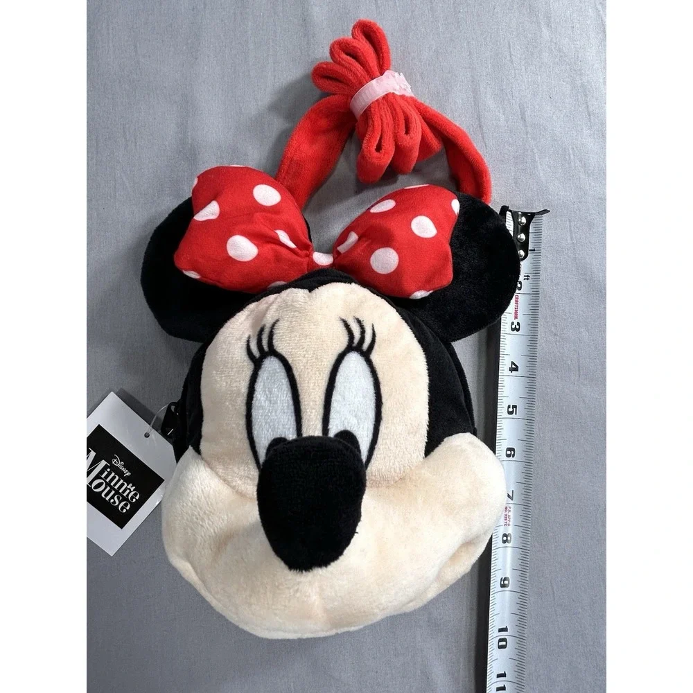 Minnie‎ Mouse Plush Crossbody Purse NEW